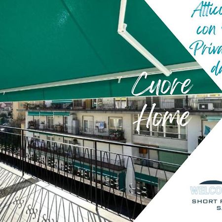 Wh - Cuore Home - Attico Monolocale Con Parcheggio Gratuito - 5 Minuti Dal Centro - Wifi 산레모 외부 사진